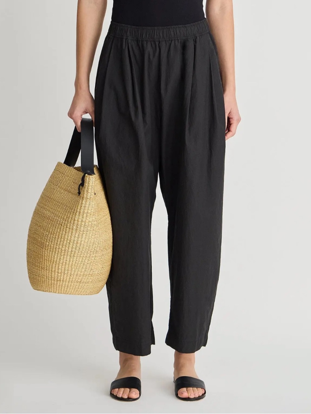 NWOT Apiece Apart - Spa Pleat Pant - Large - Black